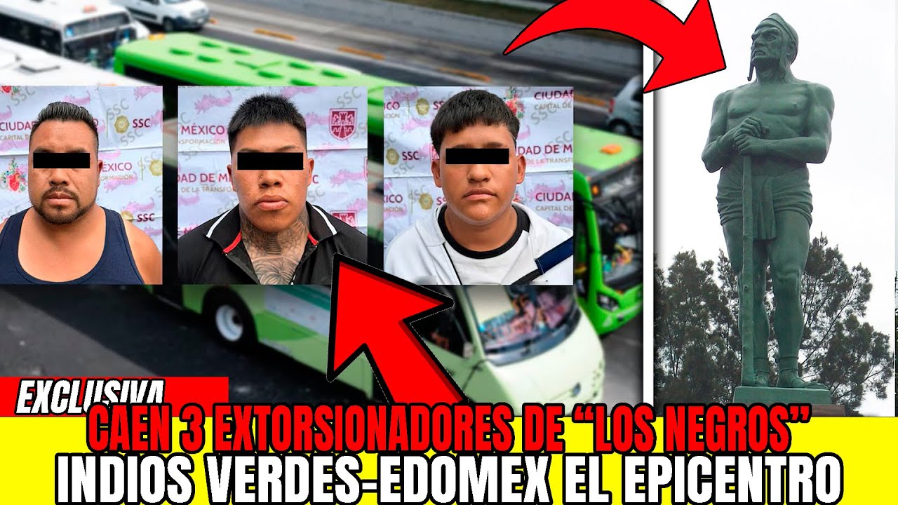 Cae célula de “Los Negros” que extorsionaba a choferes en CDMX