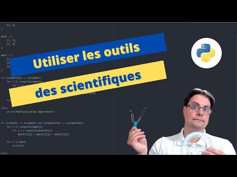 Algorithme et mathématiques Généralités sur les matrices