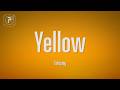 Coldplay - Yellow (Lyrics)