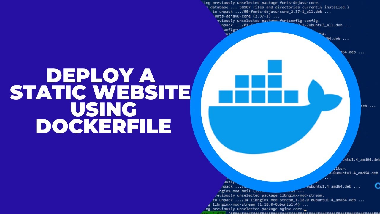 2. Docker + Nginx Tutorial | Deploy a Static Website Using Dockerfile