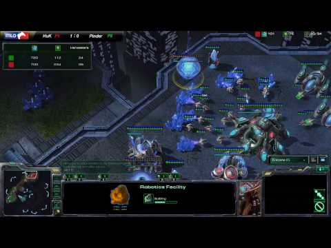 HD MLG Starcraft 2 HuK vs. Pinder 2