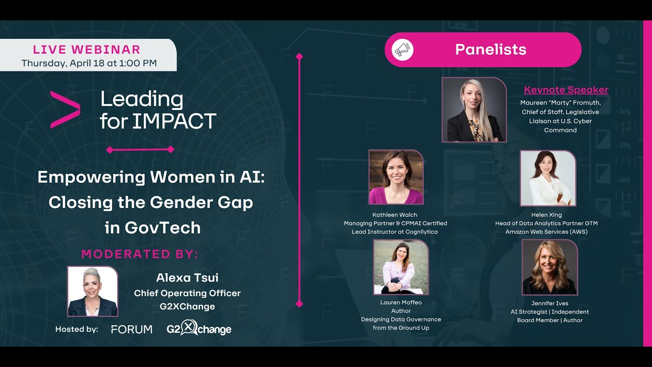 Empowering Women in AI: Closing the Gender Gap in GovTech