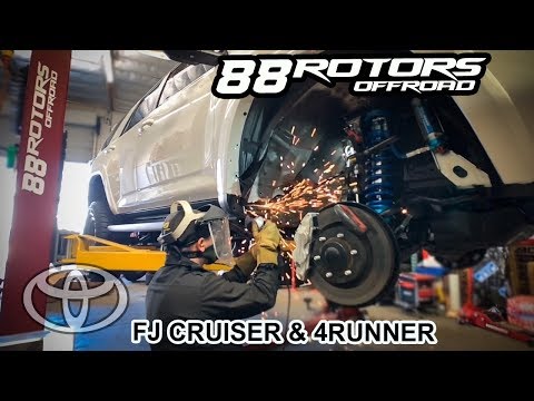 Toyota FJ Cruiser VS 4Runner, Lifted, King Shocks, BODY MOUNT CHOP