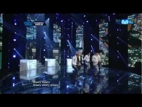 [HD] 120705 Super Junior - From U + Sexy, Free & Single - Ment M!Countdown