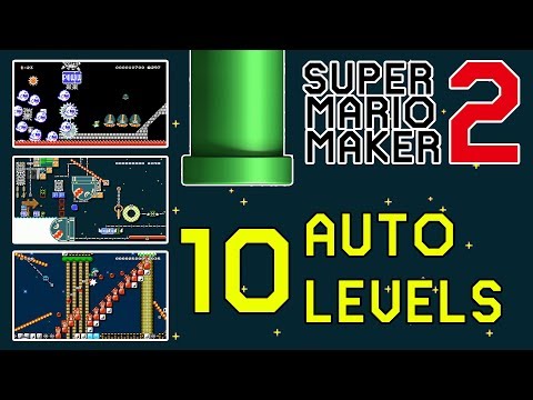 10 AMAZING Auto Levels - Super Mario Maker 2