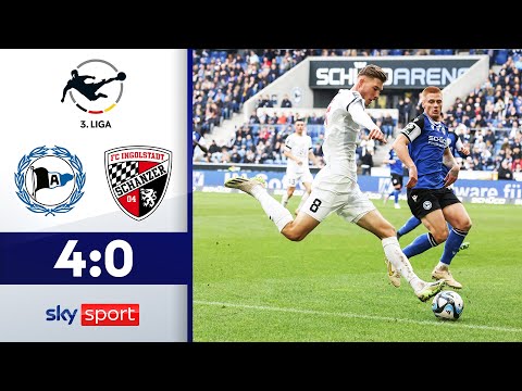 Deutlicher Sieg! | Arminia Bielefeld - FC Ingolstadt 04 | Highlights - 3. Liga 2023/24