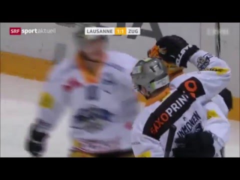 Lausanne HC vs. EV Zug (2:5) - 25.09.2015