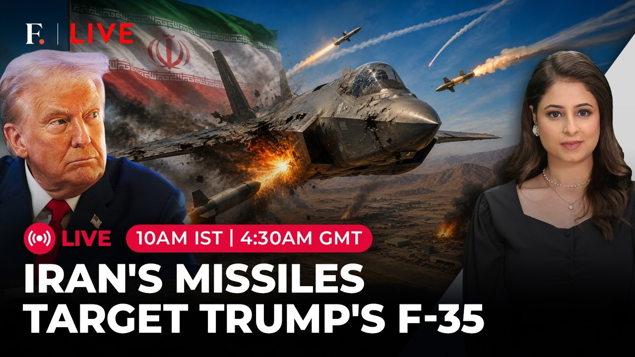 LIVE: Iran Fired Anti-Aircraft Missile At US F-35? Trump Weighs More Strikes | Firstpost