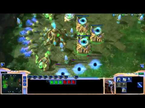 Artosis [FPVOD w/C] vs qGBlood [PvT Shattered 1v1] - 1 / 2