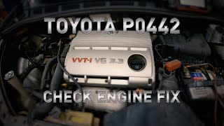 Check Engine Secrets: Toyota P0442 Check Engine Fix