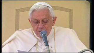 Papa Emérito Bento XVI e o valor dos sacerdotes.