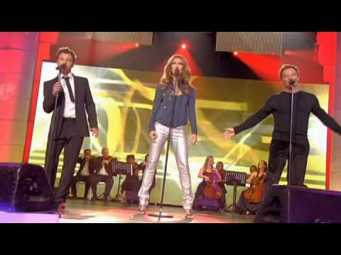 The Show Must Go On Celine Dion Christophe Maé, David Hallyday