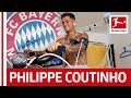 Philippe Coutinho's First Day at FC Bayern München