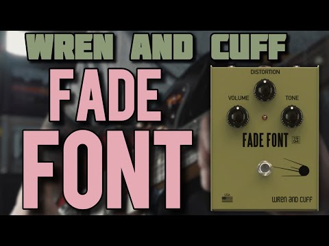 Wren and Cuff Fade Font '94 Fuzz Pedal image 5