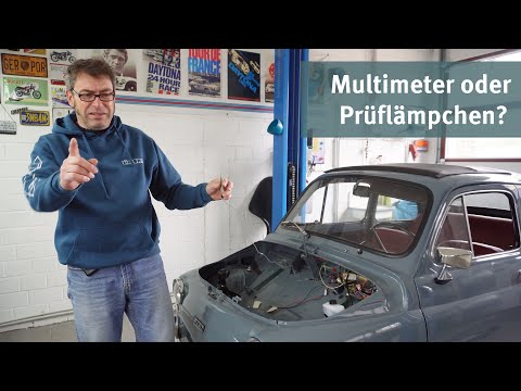 Multimeter oder Prüflampe