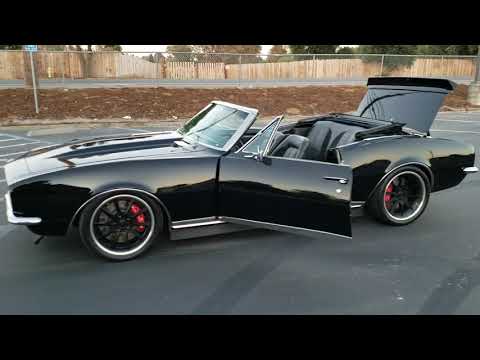 Sold 1967 Pro Touring Convertible Camaro. Call 9168566931. LSA Super charged motor, AC, tr6060,