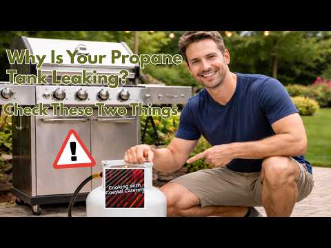 WHY Is MY PROPANE Tank LEAKING?  Check These Two Things!👍👍