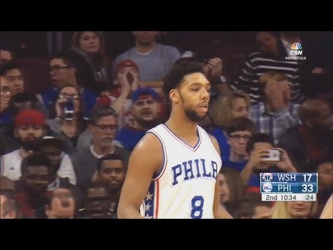 Jahlil Okafor Full Highlights 19 Points - Washington Wizards @ Philadelphia 76ers 11/16/2016
