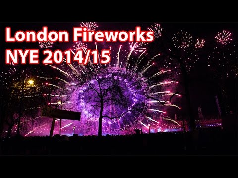London Fireworks - New Years Eve - 2014 / 2015