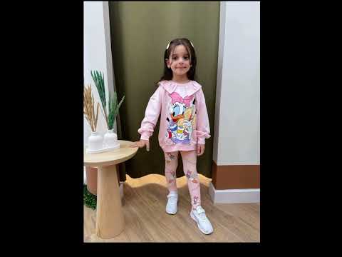 Костюм для девочки 2-8 л ет в с т и л е Z a r a Disney розовый. - фото 1 - id-p2303842137