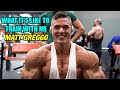 WHAT IT'S LIKE TO TRAIN WITH A BODYBUILDER - Matt Greggo - INTENSE CHEST TRAINING 12 DAYS OUT