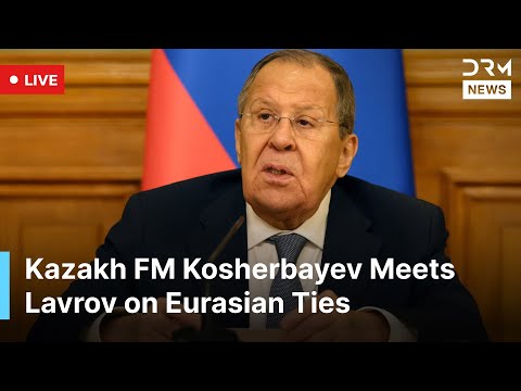 LIVE: Lavrov Hosts Kazakh Foreign Minister Ermek Kosherbayev for Bilateral Talks in Moscow | AC1G