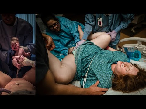 Real Natural Birth Vlog 2026 | Labor Pain and Emotional Pushing 