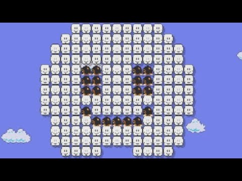 Cloud Digger by Nicobbq 🍄 Super Mario Maker 2 #adl 😶 No Commentary