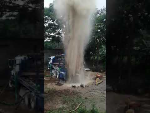 Pozo perforado en calzada larga Villaflores Chiapas