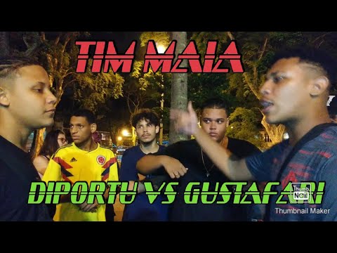DIPORTU VS GUSTAFARI PRIMEIRA FASE RODA CULTURAL TIM MAIA EDIÇÃO 15 ÚLTIMA EDIÇÃO DE 2020