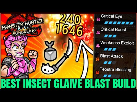 Sunbreak Insect Glaive is INSANE  - Best Endgame Powder Vortex Build - Monster Hunter Rise Sunbreak!