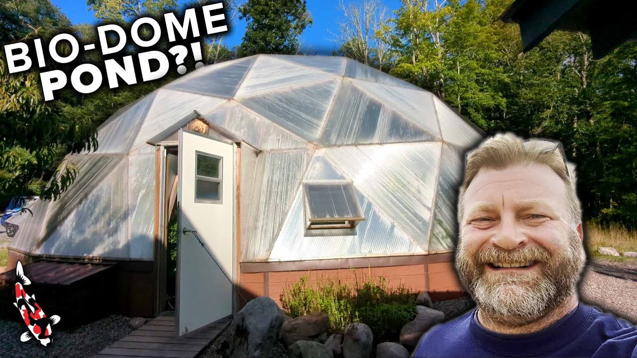 Pond INSIDE A Bio-Dome!