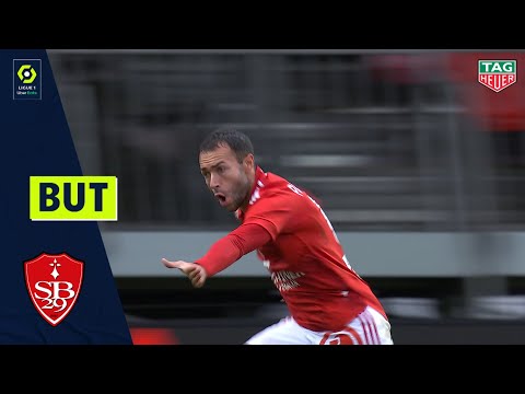 But Romain PHILIPPOTEAUX (58' - SB29) STADE BRESTOIS 29 - MONTPELLIER HÉRAULT SC (2-2) 20/21