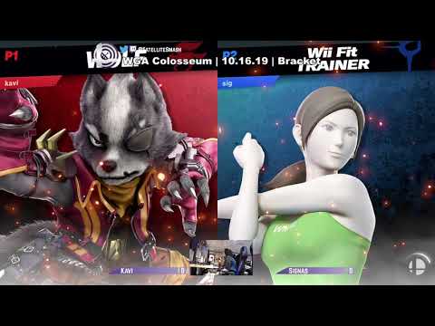 Kavi (Wolf) vs. Signas (Wii Fit Trainer) - WGA Colosseum 25 - Winners Quarters