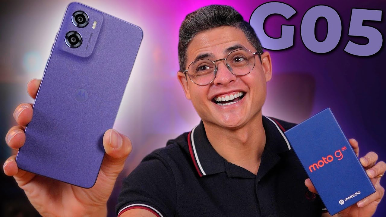 Miniatura da avaliação em vídeo de Smartphone Motorola Moto G05 256GB