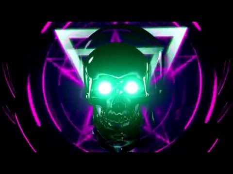 VJ LOOP HD 115 Skull Feedback 3s  (free vj material)