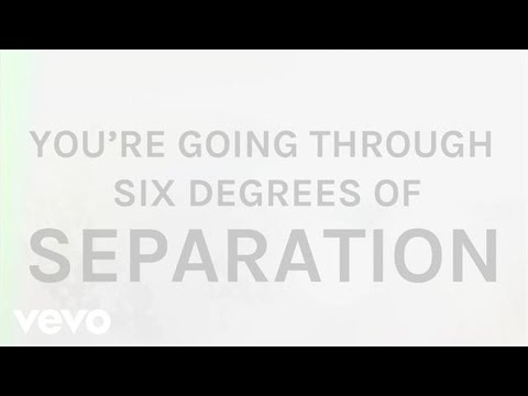 The Script - Six Degrees Of Separation (Lyric Video)