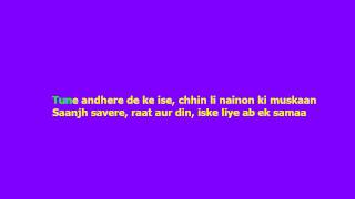 Teri Chhoti Si Ek Bhool Sara Karaoke - YouTube