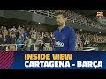 [BEHIND THE SCENES] The friendly match in Cartagena from the inside