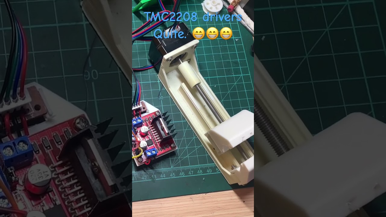 Stepper motor driver comparison - L298N vs TMC2208