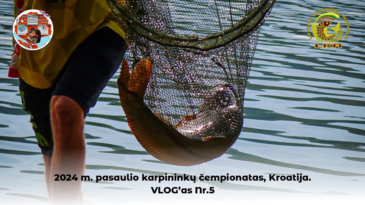 24-as Pasaulio karpių žūklės čempionatas, VLOG 5. Žaidėjų keitimai, Lietuvos rinktinė TOP3!