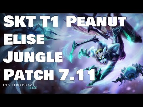 SKT T1 Peanut - Elise vs Shaco Patch 7.11
