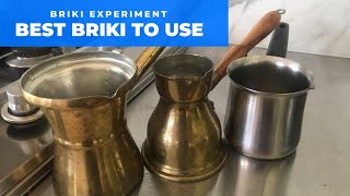 Which pot is best for Greek & Turkish coffee