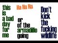 Armadillo By Dara O Briain Kinetic Typography