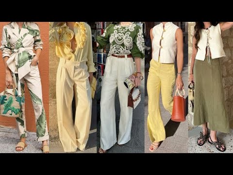 Moda 2024  atuendos con ROPA de MODA 2024 LOOKS ELEGANTES SENCILLOS Y FEMENINOS
