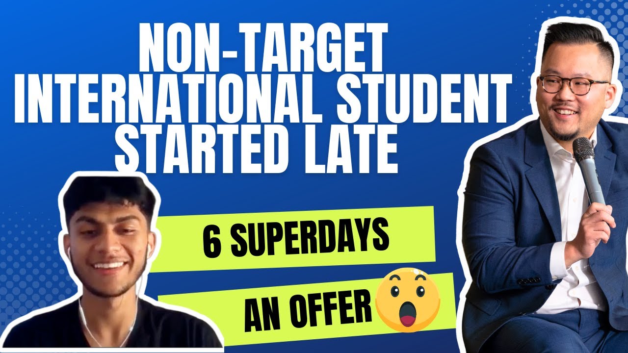 How Avi Got Superdays and an Offer Despite Being a Non-Target International Student Who Started Late