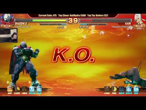 Fighting EX Layer Launch MP pt9 - Shadow G. vs. Kairi