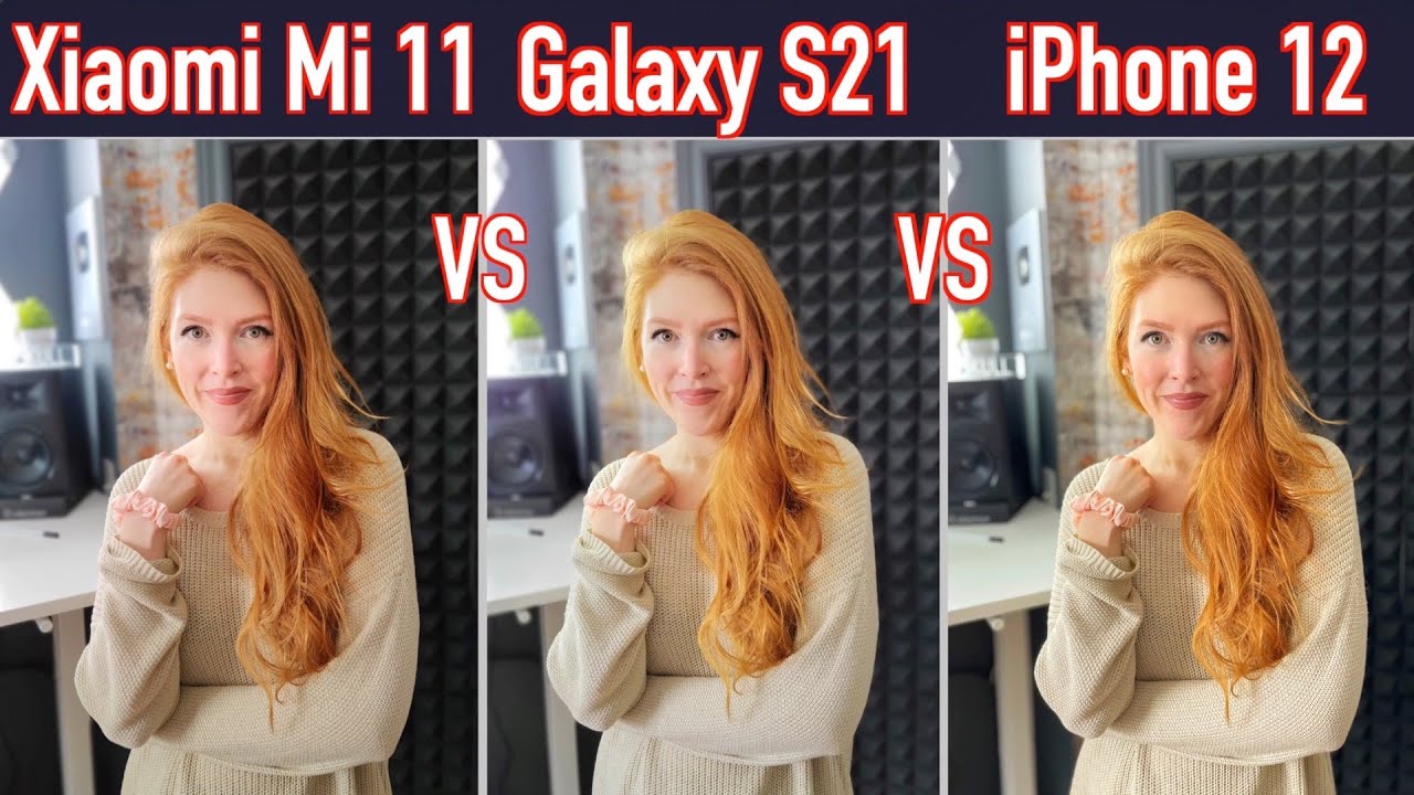 Galaxy S21 VS Xiaomi Mi 11 VS iPhone 12 - Camera Comparison!