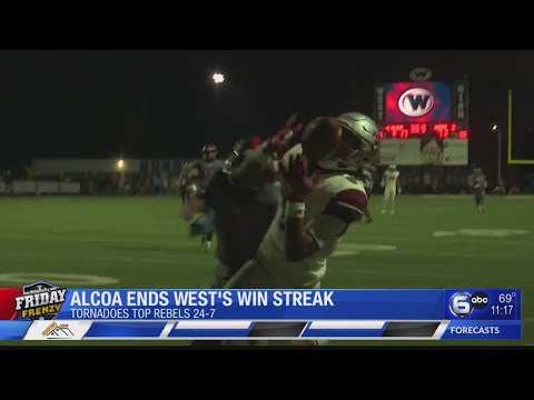 Alcoa snaps West's 21-game win streak in the Friday Frenzy Game of the Week