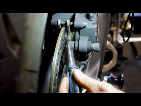 How To Check Your Motorcycle Brake Pads For Wear